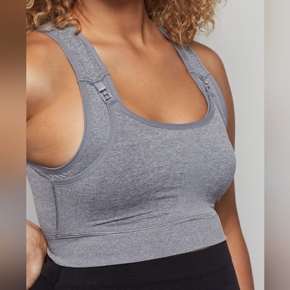 Good American Maternity Seamless Nursing Bra sz 0-1 = Xs - Picture 5 of 15